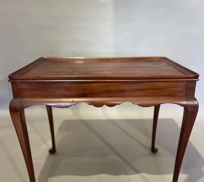 Mahogany Queen Anne Tea Table