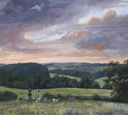 Print on Paper of &quot;Coming Home&quot; by Richard Chalfant
