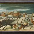 Folk Townscape After Pieter Breugel