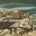 Folk Townscape After Pieter Breugel