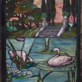 Art Nouveau Stained Glass Window (SOLD)