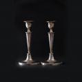Pair of Sheffield Silver Plated Candlesticks (SOLD)