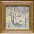 Oil on Canvas Entitled &quot;A Winter Day&quot; by Carl Lawless (SOLD)