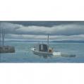 Oil on Panel Entitled &quot;Blandford Bay II&quot; by Harry Leith-Ross