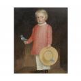 Oil on Canvas Portrait of Boy