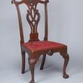 Mahogany Chippendale Carved Side Chair