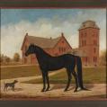 Henry Cross Painting of Stallion (SOLD)