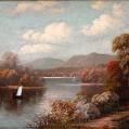 Autumn View along Susquehanna River by George Cope (SOLD)