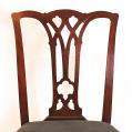 Pair of Mahogany Chippendale Side Chairs